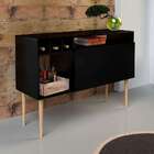 Buffet Tonetto 2 Pt Preto