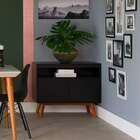 Buffet Tóquio 2 Pt Preto E Mel