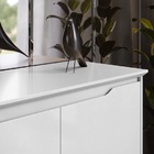 Buffet Três Portas Flow Branco/freijó – Ej Móveis