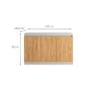 Buffet Truzzi 3 Pt Cinamomo E Off White