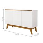 Buffet Valencia Com 3 Portas Branco