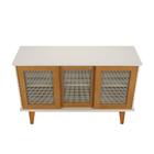 Buffet Valencia Com 3 Portas Off White Nature