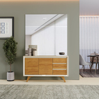 Buffet Vertex 2 Portas Pés Madeira Maciça Mavaular