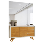 Buffet Vertex 2 Portas Pés Madeira Maciça Mavaular