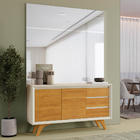 Buffet Vertex 2 Portas Pés Madeira Maciça Mavaular