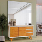 Buffet Vertex 2 Portas Pés Madeira Maciça Mavaular