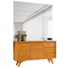 Buffet Vertex 2 Portas Pés Madeira Maciça Mavaular