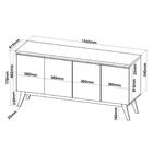 Buffet Vieiro Flip 4 Portas 16131-193527