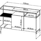 Buffet York 2 Pt Hanover E Preto