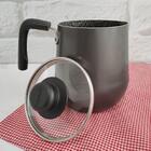 Bule Café Chá 1,5l Antiaderente De Alumínio Com Tampa De Vid