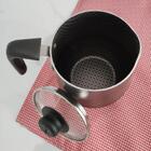 Bule Café Chá 1,5l Antiaderente De Alumínio Com Tampa De Vid