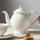 Bule Chá Eclat Branco 1 L - Home Style