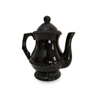 Bule Chaleira Café Chá Cerâmica Turmalina Negra Especial