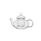 Bule Chaleira Lisa Com Infusor Tampa Vidro Borosilicato Hausk