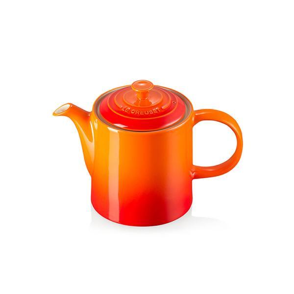 Bule Em Cerâmica Le Creuset 1 3l Laranja