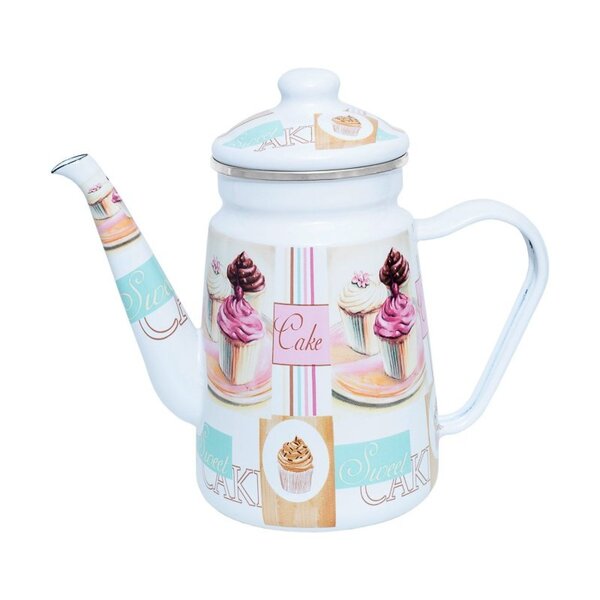 Bule Esmaltado Elegante 1,2 Litros Cake Cake