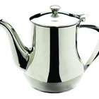 Bule Inox 680ml Brilho Para Servir Chá Café Leite Chocolate