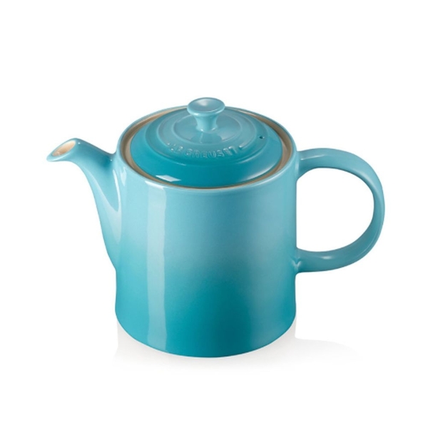 Bule Le Creuset Cerâmica 1,3l Azul Caribe