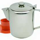 Bule Leiteira Inox Com Tampa E Bico Articulável 2,6l