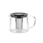 Bule Para Cha Em Vidro E Aco Inox Com Infusor 900 Ml Tramonti