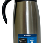 Bule Térmico Soprano 1 Litro Aço Inox Com Gatilho Prateado