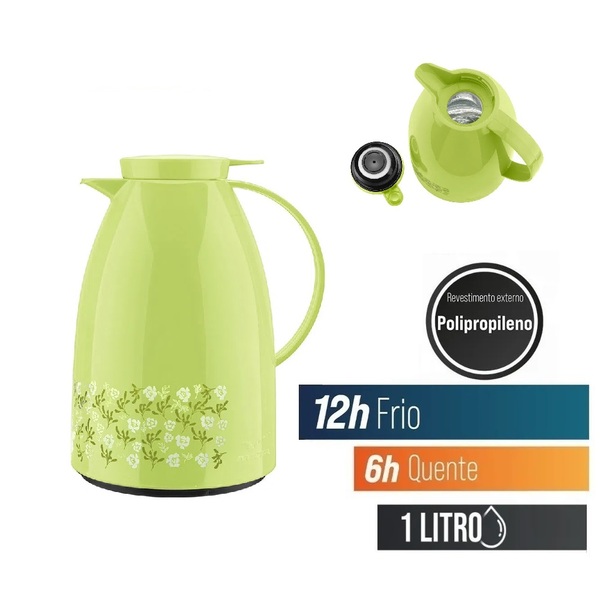 Bule Viena Gatilho 1l - Invicta / Cores