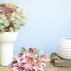 Buquê Artificial De Lírios Rosa - Toque Real 3d