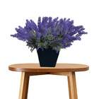 Buquê Floral De Lavanda Lilás Artificial 5 Unidades Ideal Par