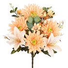 Buquê Gerbera e Lirio Pequeno Rosa Grillo