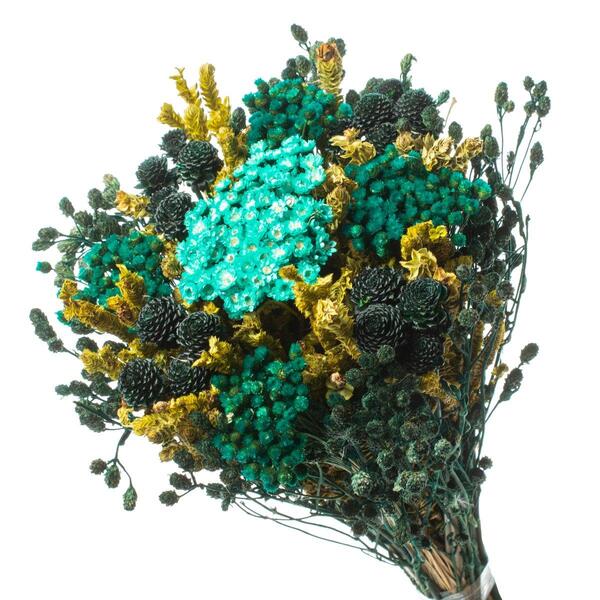 Buquê Preservado Rústico Colorido N12 I Flores Desidratadas