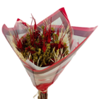 Buquê Romance Red Flores Desidratadas
