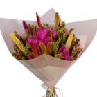 Buquê Romance Rose Flores Desidratadas