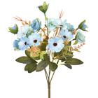 Buquê Rosa e Margarida Pequeno Azul Grillo