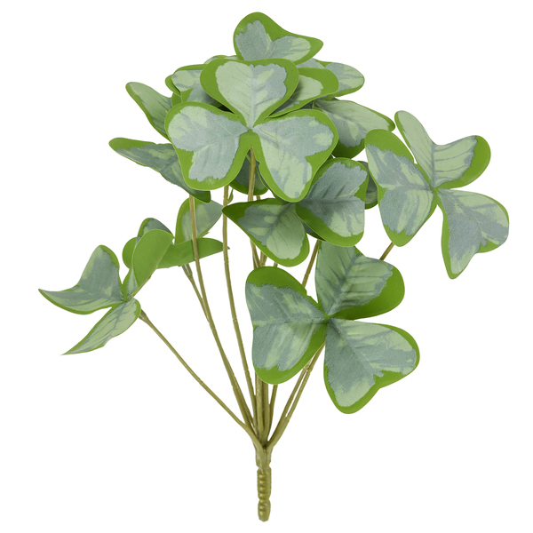 Buque Trevo Toque Real Médio 27x18cm Verde Grillo