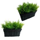 Buques De Bambu Artificial Kit 18 Plantas Permanente Para Dec