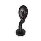 Busto Face Curiosa Negra By Akz Home
