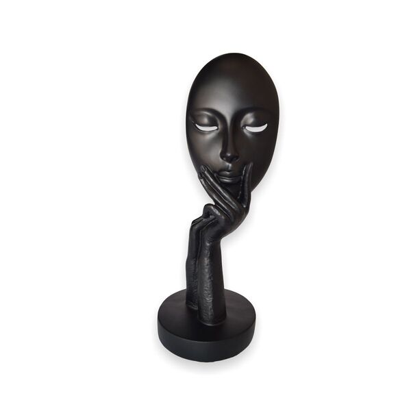 Busto Face Curiosa Negra By Akz Home