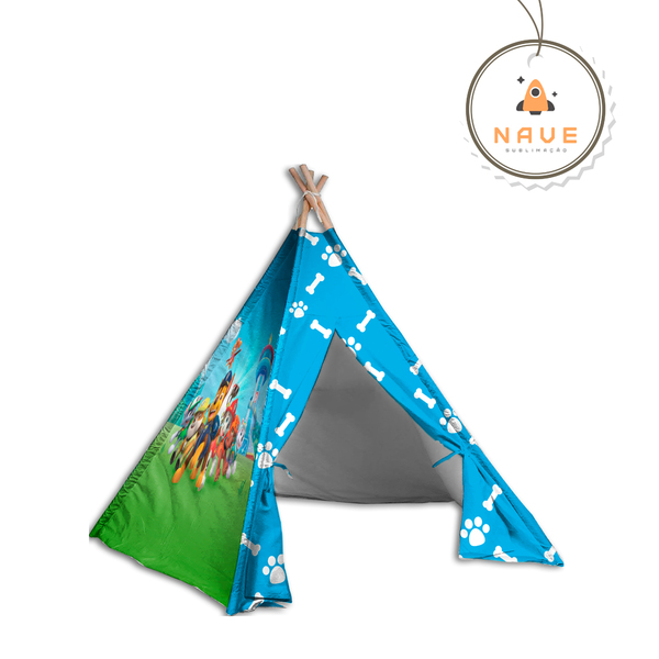 Cabaninha/tenda/toca Infantil Para Festa Do Pijama Patrulha C