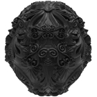 Cabeça Crânio Caveira Mexicana Flores Para Decoração - Artbox