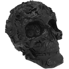 Cabeça Crânio Caveira Mexicana Flores Para Decoração - Artbox