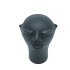 Cabeça em Cerâmica PP Preta - Cida Lima