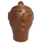 Cabeça Feminina M 30cm Neguinha e Nanai