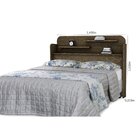 Cabeceira 143cm Florença Castanho