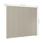 Cabeceira 1.4 E Mesas De Cabeceira Brank Off White