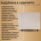 Cabeceira 90 Cm Estofada Solteiro Cama Moderna Corino Frame P