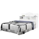 Cabeceira 90 Cm Mdf Vivian Basoto Branco