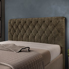 Cabeceira Alaska 195 Cm Casal King Size Para Cama Box Suede A