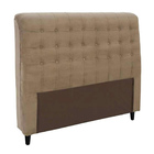 Cabeceira Ana Casal 1 40 Suede Bege - Montanaris Decor