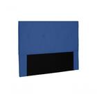 Cabeceira Aqquila Suede Azul Solteiro 0,90cm Spezzia