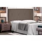 Cabeceira Aqquila Suede Caramelo King 195cm Spezzia